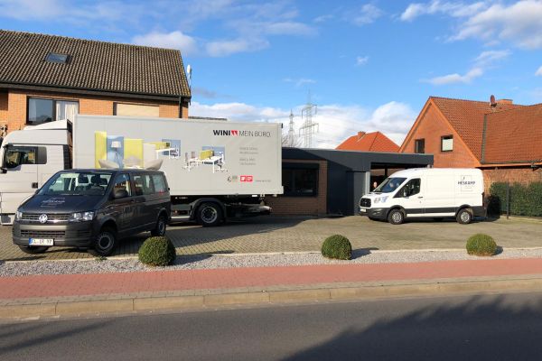 Möbellieferung bei Heskamp in Messingen