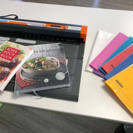 Laminiergerät bei Heskamp in Messingen