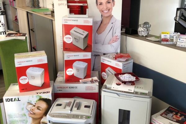 Aktenvernichter bei Heskamp in Messingen